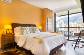 Penthouse El Poblado, hermosa vista, dos alcobas